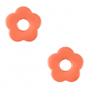 Flower Acryl bedels Terracotta pink
