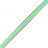 Tekstlint "hakuna matata" Blue-yellow