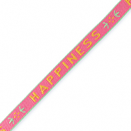 Tekstlint "happiness" Orange-magenta