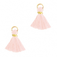 Kwastje 1.2cm Gold-peachy rose