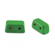 Tile bead rectangle Green