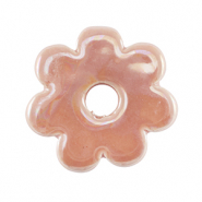 Grieks keramiek DQ flower Blush pink