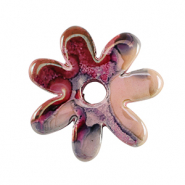 Grieks keramiek DQ flower Rose-black