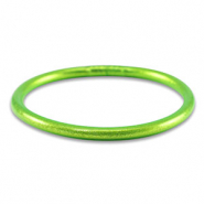 Temple inspired bracelets 5mm size M Lime green