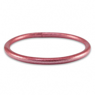 Temple inspired bracelets 5mm size M Peonia pink