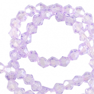 Top Bicone facet kralen 6mm Victorian purple