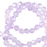 Top Bicone facet kralen 4mm Victorian purple