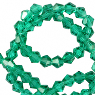 Top Bicone facet kralen 3mm Eden green