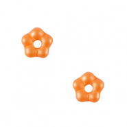 Tsjechische kralen flower 5mm Orange