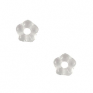 Tsjechische kralen flower 5mm Crystal