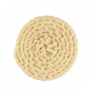 Rotan hangers 50mm Natural white