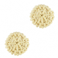 Rotan hangers 25mm Natural white