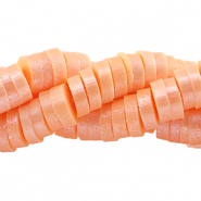Kralen Katsuki 4mm Dahlia orange-pearl shine coating