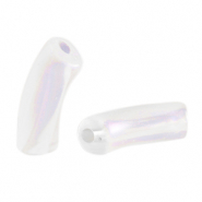 Acryl kralen tube Transparent AB
