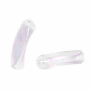 Acryl kralen tube Transparent AB