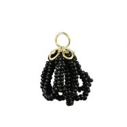Hangers van facet Gold-black