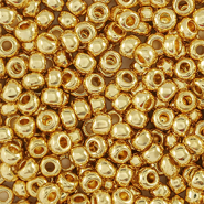 Rocailles 24K Preciosa 8/0-68304 Gold