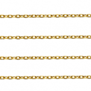 Benodigdheden van Stainless steel Roestvrij staal (RVS) jasseron ankerketting Gold
