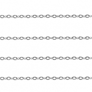 Benodigdheden van Stainless steel Roestvrij staal (RVS) jasseron ankerketting Silver