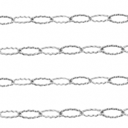 Benodigdheden van Stainless steel Roestvrij staal (RVS) jasseron ankerketting Silver