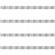 Benodigdheden van Stainless steel Roestvrij staal (RVS) jasseron twist Silver