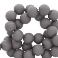 6 mm kralen van acryl Old grey