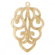 Hangers van resin Sand beige