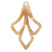 Hangers van resin Sand brown