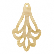 Hangers van resin Sand beige