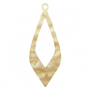 Hangers van resin Sand beige