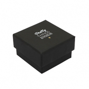 (Cadeau) doosje voor sieraden "Pretty things inside"&nbsp; Black