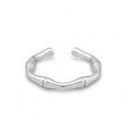 Ringen van Stainless steel Roestvrij staal (RVS) Silver