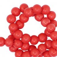 Polymeer kraal 6mm Red