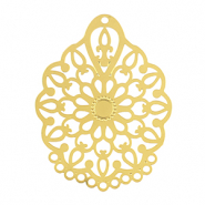 Bedels van Stainless steel Roestvrij staal (RVS) bohemian Gold