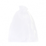 Organza sieradenzakje 10x12cm White