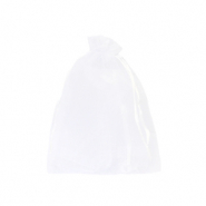 Organza sieradenzakje 7x9cm White