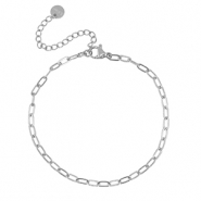 Armbanden van Stainless steel Roestvrij staal (RVS) Silver
