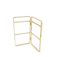 Sieraden display voor oorbellen Gold