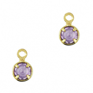 Hanger van Crystal Glass Purple-gold