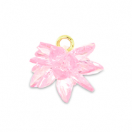 Zirkonia bedels flower Pink