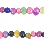 BQ Zoetwater parels nugget 4-6mm Multicolour
