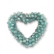Hangers van facet heart Erin green