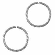 Benodigdheden van Stainless steel Roestvrij staal (RVS) buigring Silver