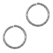 Benodigdheden van Stainless steel Roestvrij staal (RVS) buigring Silver