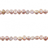 BQ Zoetwaterparels nugget Seashell pink