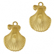 Bedels van Stainless steel Roestvrij staal (RVS) shell Gold