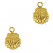 Bedels van Stainless steel Roestvrij staal (RVS) shell Gold