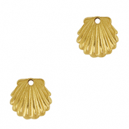 Bedels van Stainless steel Roestvrij staal (RVS) shell Gold