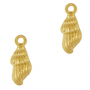 Bedels van Stainless steel Roestvrij staal (RVS) shell Gold
