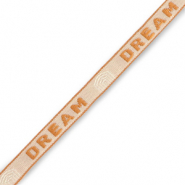 Tekstlint "dream" Beige-brown